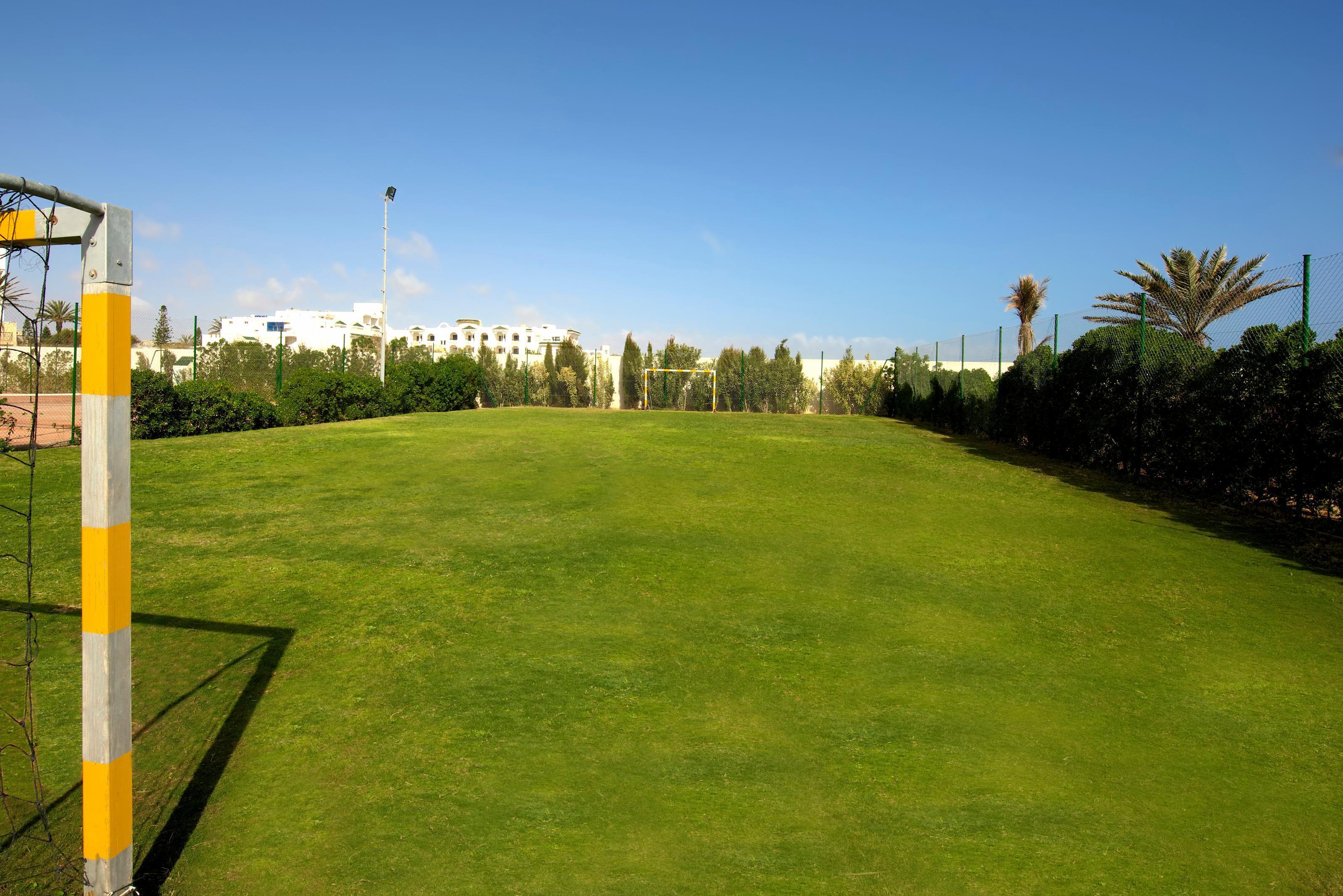 Iberostar Selection Royal El Mansour Hotel Mahdia Exterior foto The 18th hole at the Royal Palm Golf Club